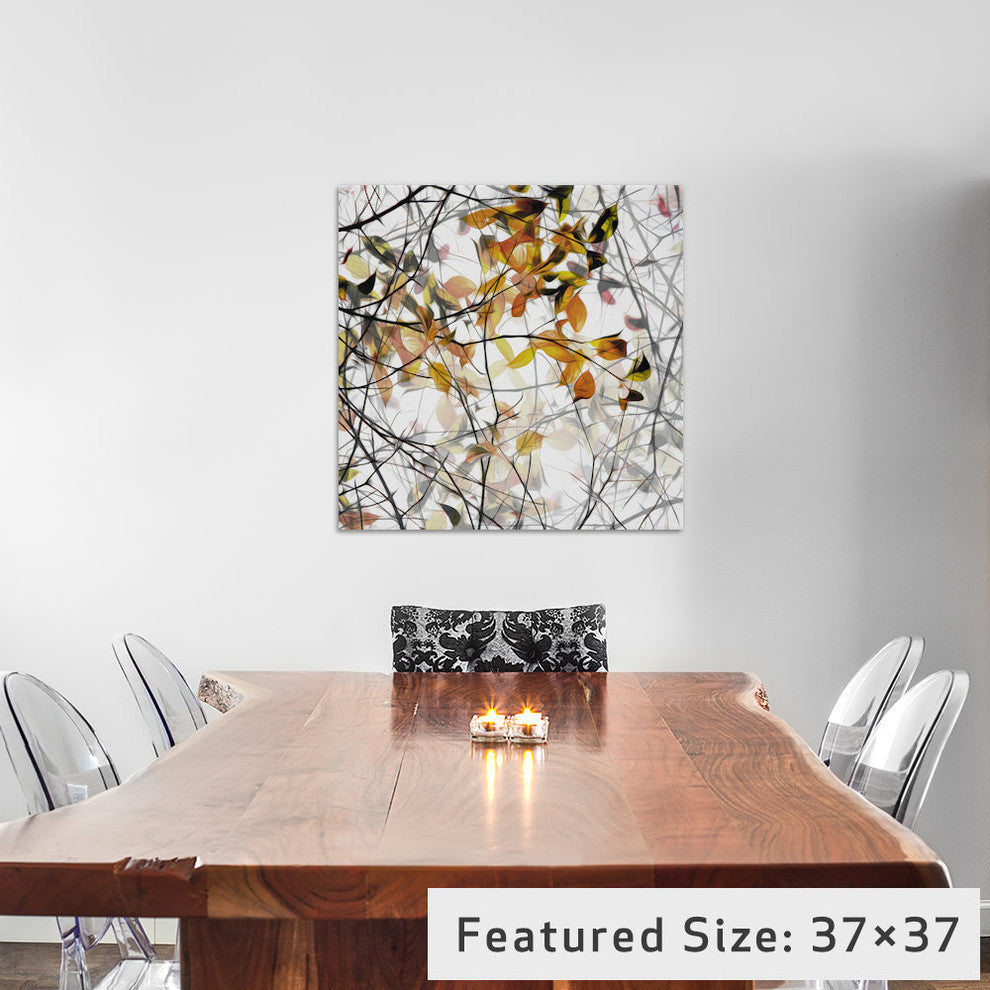 "Autumn Song" by Gilbert Claes, 18x18x1.5
