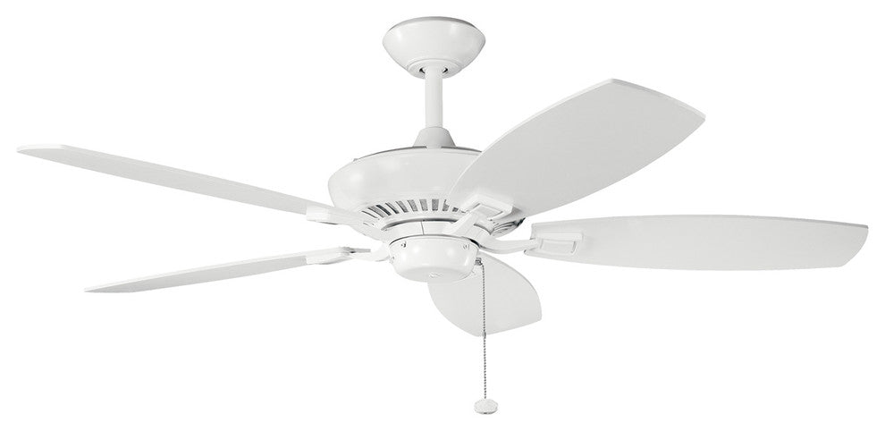 Traditional Canfield Ceiling Fan, White