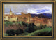 Joaquin Sorolla Y Bastida View of Segovia Framed Premium Canvas Print, 16"x24"