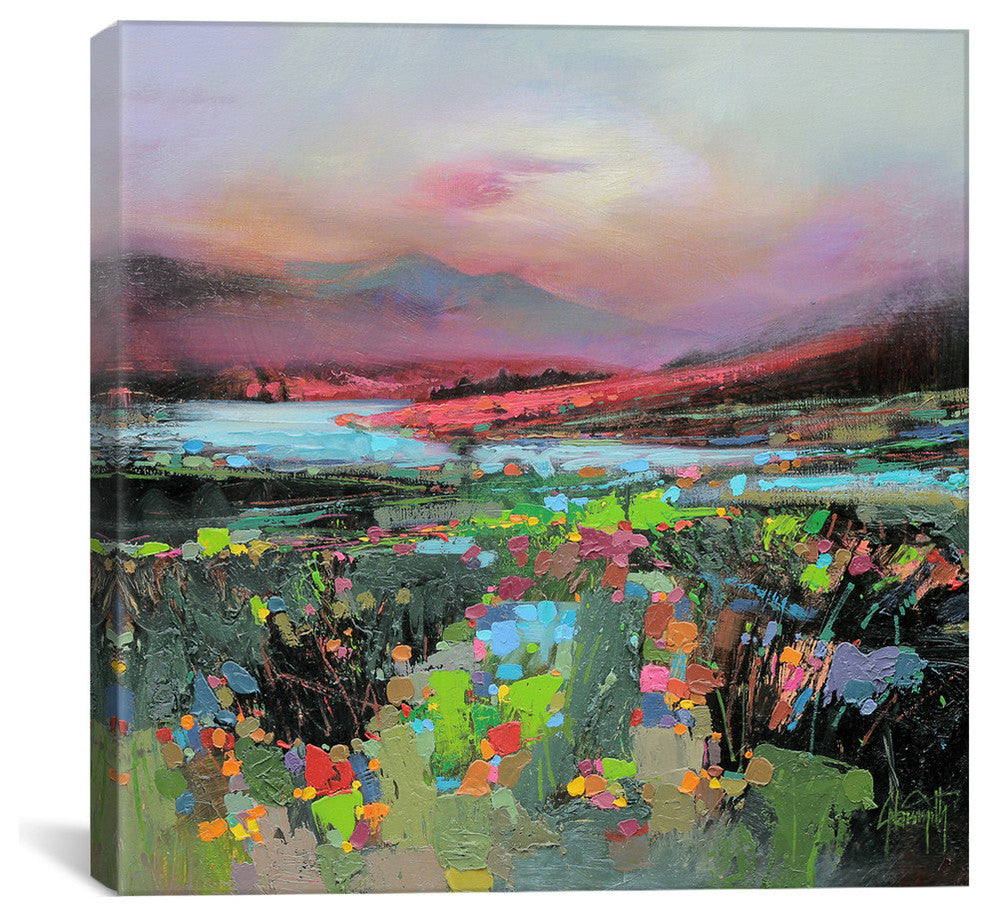 "Highland Colour" by Scott Naismith, 37"x37"