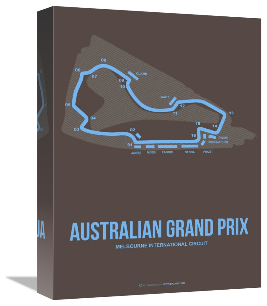 "Australian Grand Prix 2" Fine Art Print