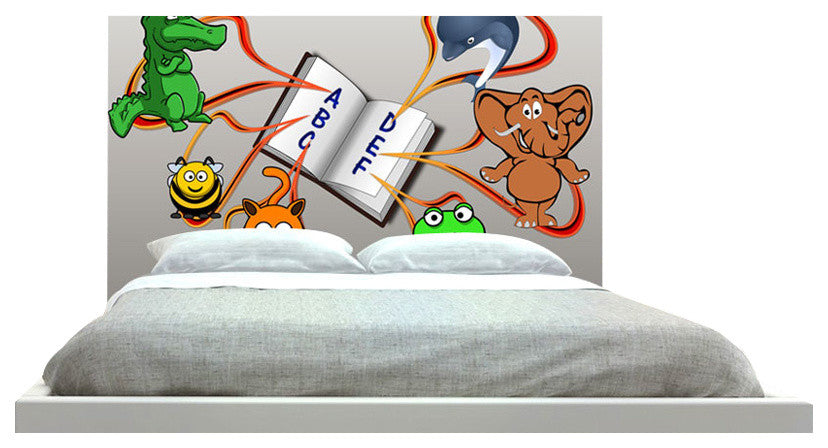 "Dictionary" Headboard