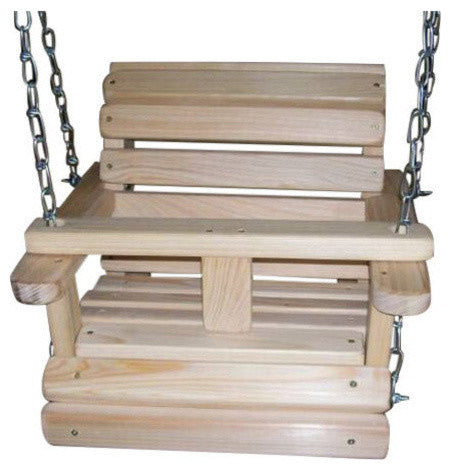 Baby Swing, Dark Walnut