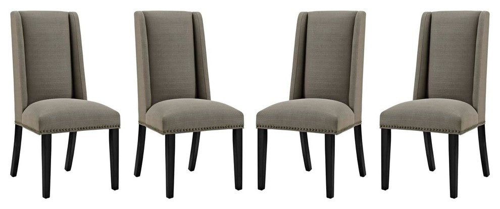 Granite Baron Dining Chair Fabric Set of 4
