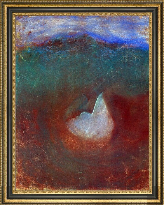 Mikalojus Ciurlionis Faces - 18" x 24" Framed Premium Canvas Print