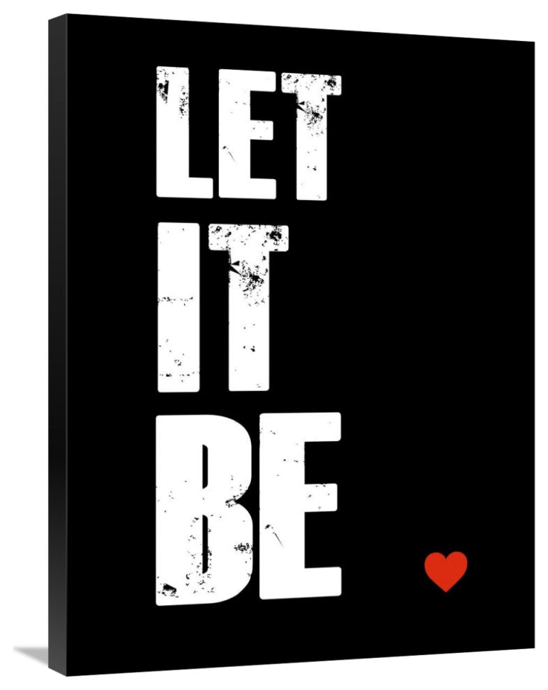 "Let It Be" Poster Fine Art Print
