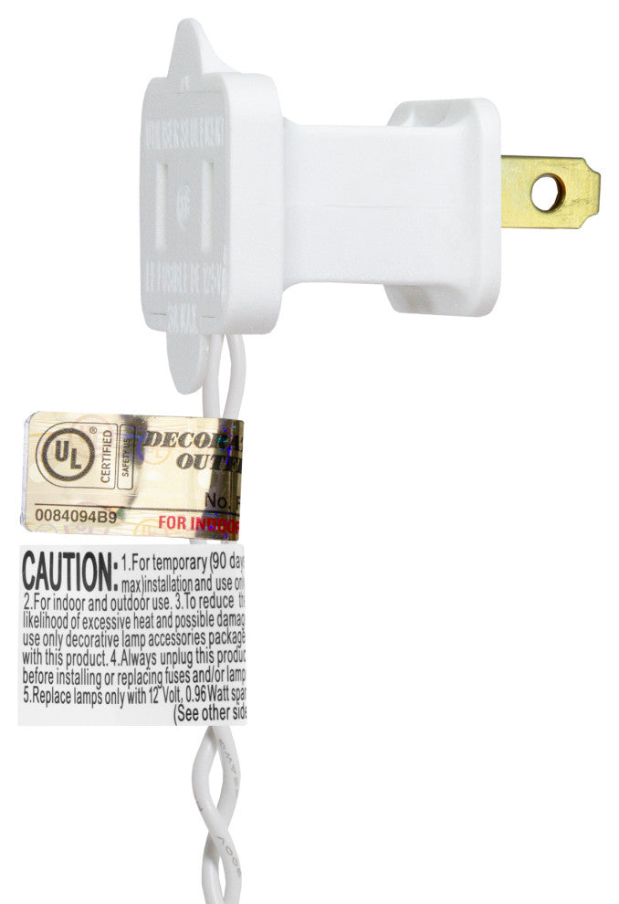 4ct Plaid Pastel Bunny Easter Pathway Marker Lawn Stakes, Clear Lights