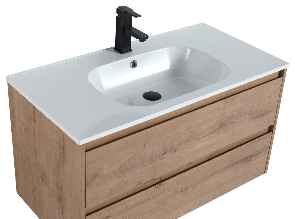 36" Sink Vanity, Plywood, Smc Top, No Faucet