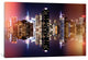 "Double Sided Manhattan Skyline Colors Night" by Philippe Hugonnard, 18x12x1.5