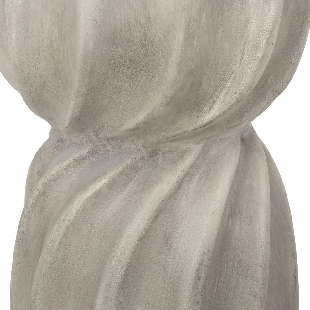 Shmuel Indoor Lightweight Concrete Accent Side Table