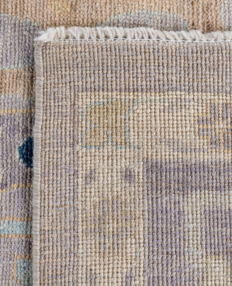Oushak One-of-a-Kind Hand-Knotted Area Rug Gray, 10'0" x 13'8"