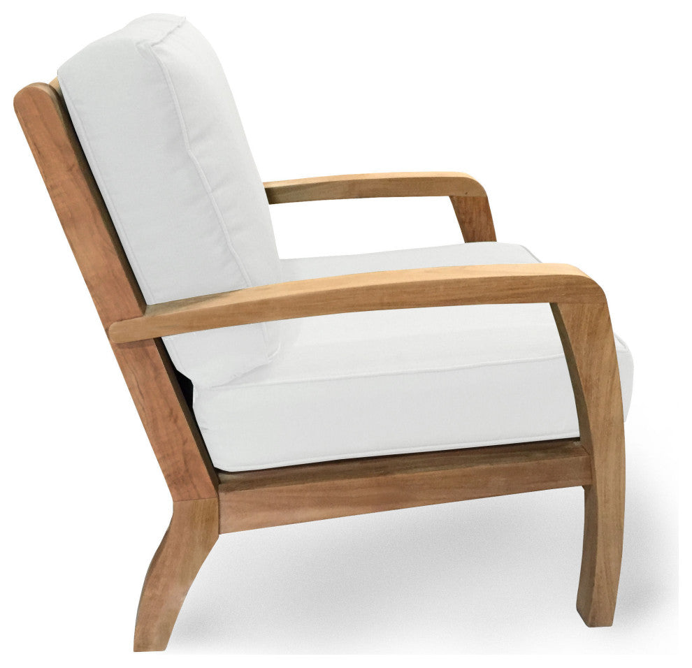 Somerset Deep Seating Club Chair, Natural