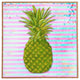 Deny Designs Madart Inc Striped Pineapple Framed Wall Art