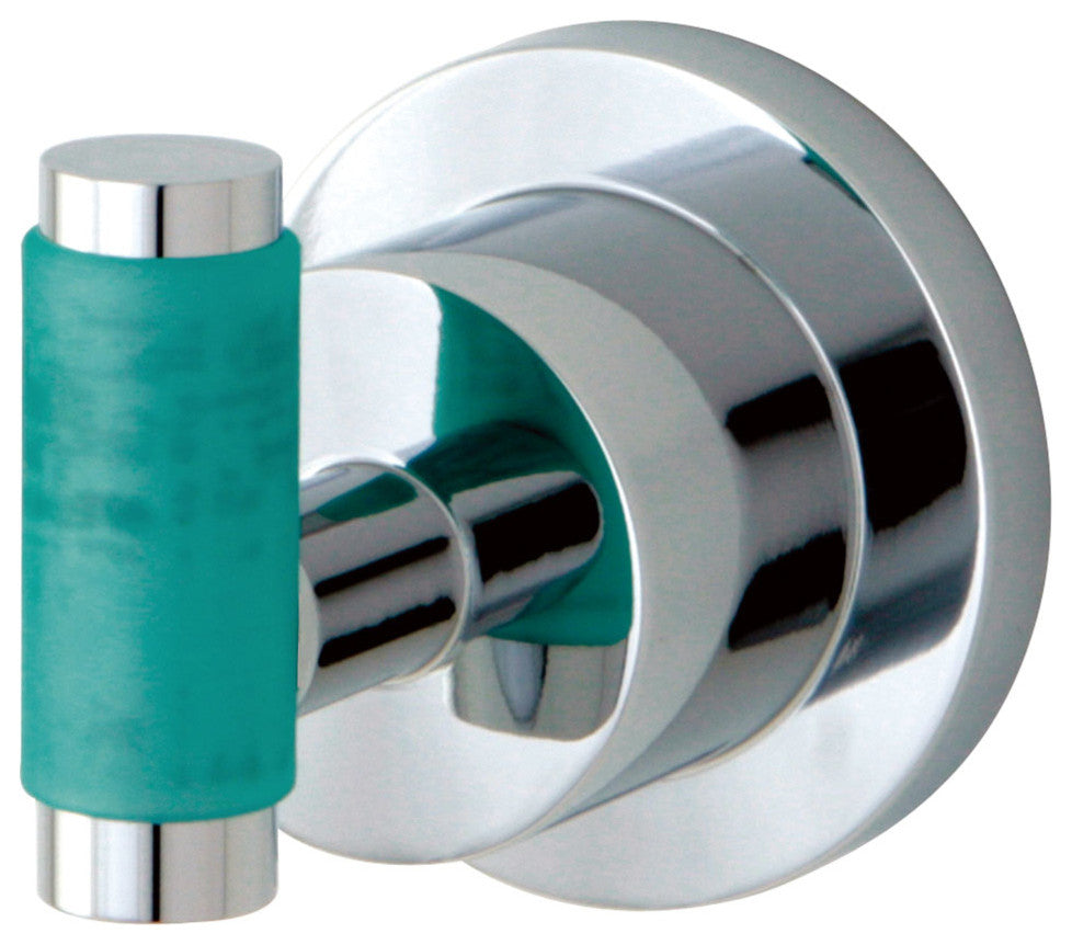 BA8217CDGL Green Eden 2-1/4 inch Robe Hook With Neoprene Sleeve, Chrome