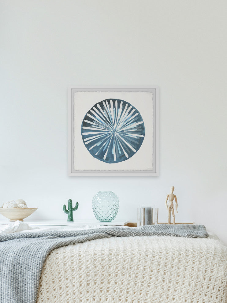 "Summer Floral Eye" Framed Painting Print, 12"x12"