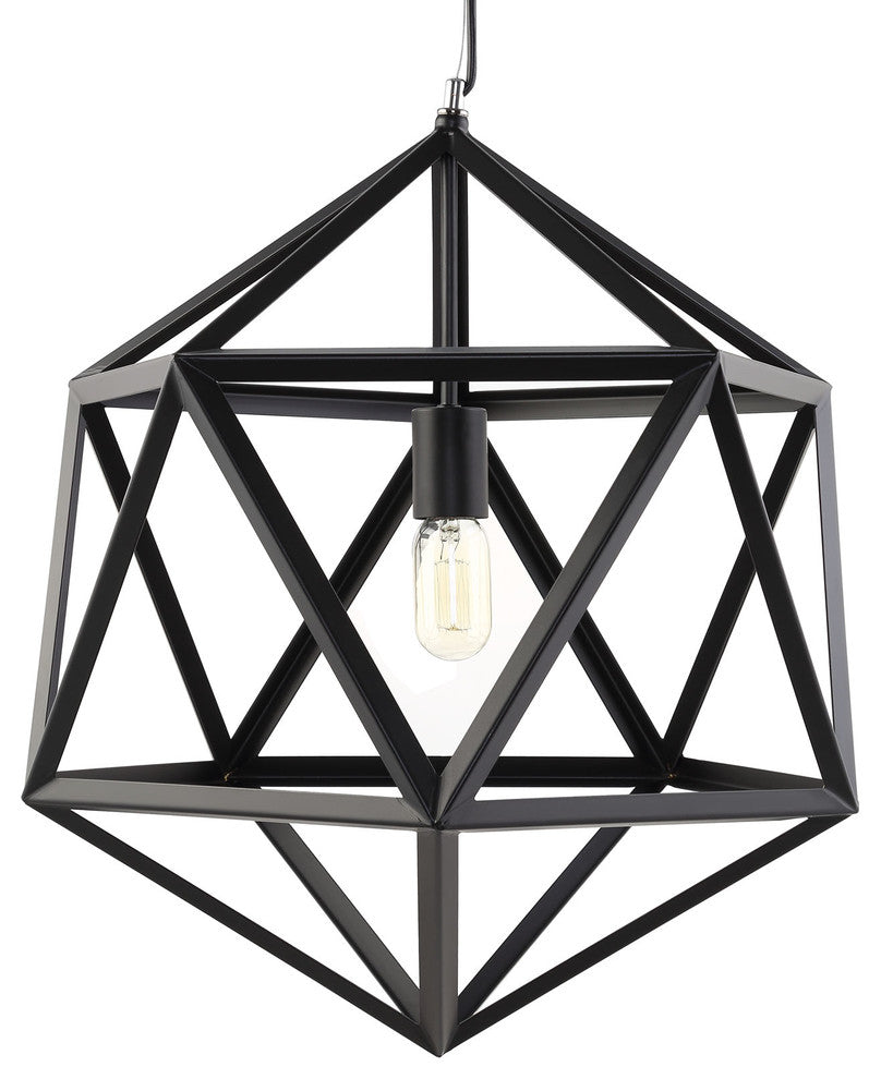 Modern Urban Contemporary Large Metal Chandelier Light, Black Steel