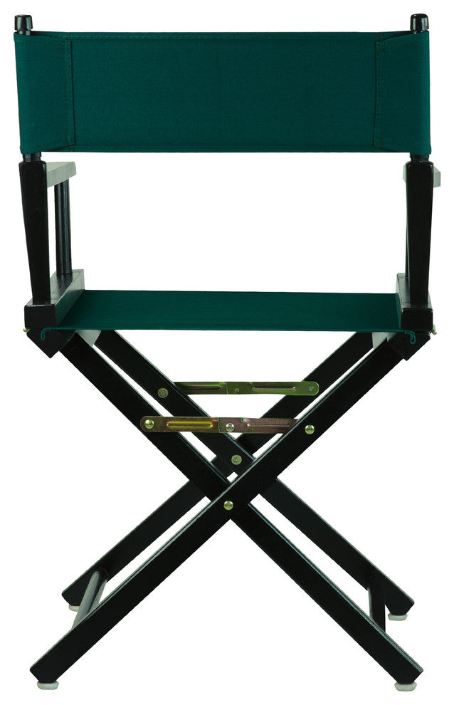 018" Director's Chair Black Frame-Hunter Green Canvas