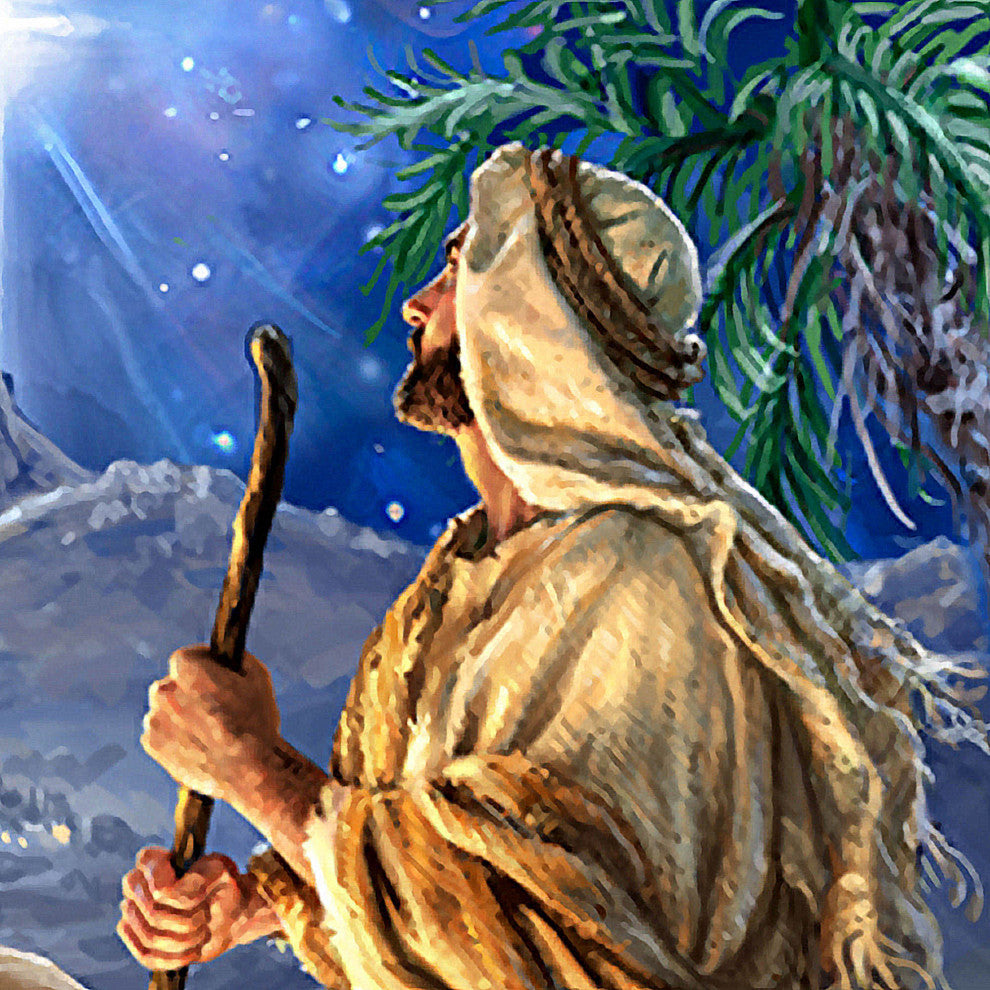 Shepherds Keeping Watch Wall and Door Hanger by Dona Gelsinger