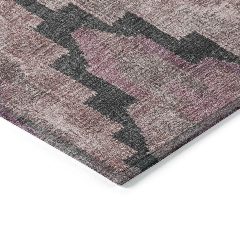 Machine Washable Indoor/Outdoor Chantille ACN1894 Blush 10' x 14' Rug