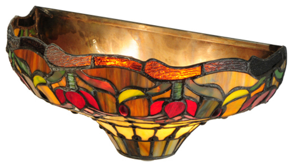 14W Colonial Tulip Wall Sconce