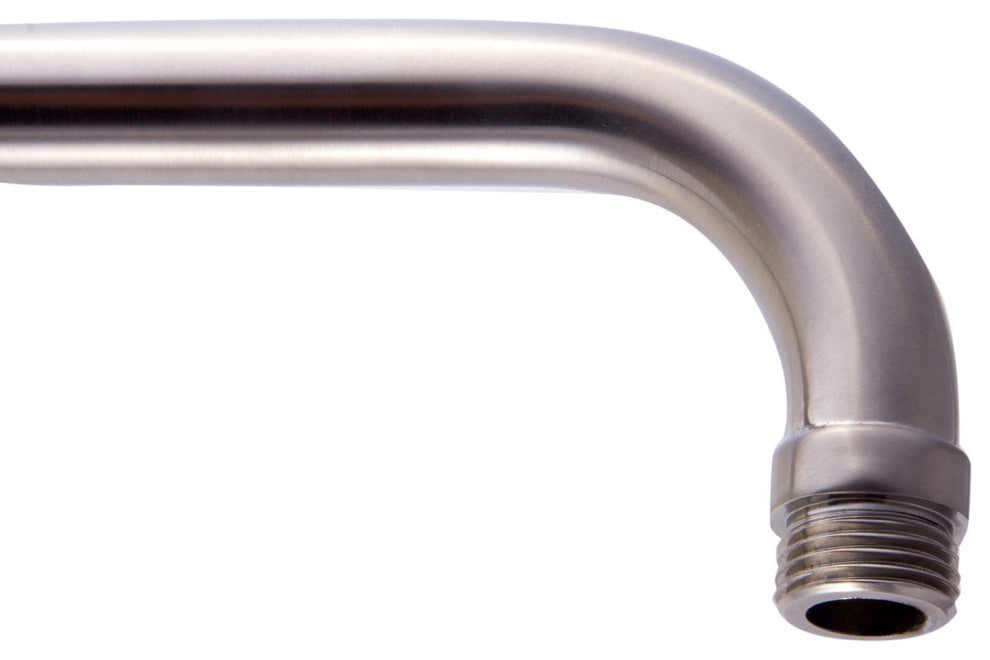 ALFI Brand AB12GRW-BN Brushed Nickel 12" Round Raised Wall Mounted Shower Arm