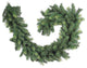 300 Tips Christmas Pine 9 Feet Garland, Green Two-tone