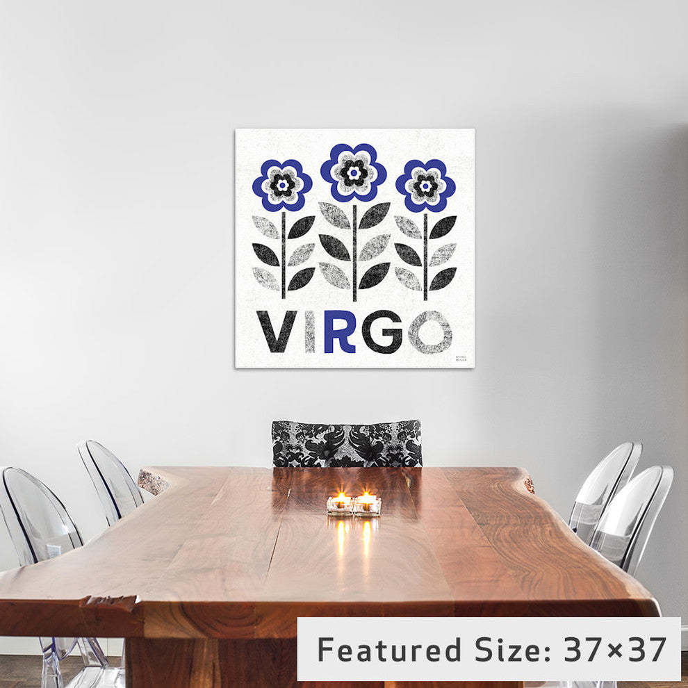 "Zodiac Virgo" by Michael Mullan, 12x12x1.5