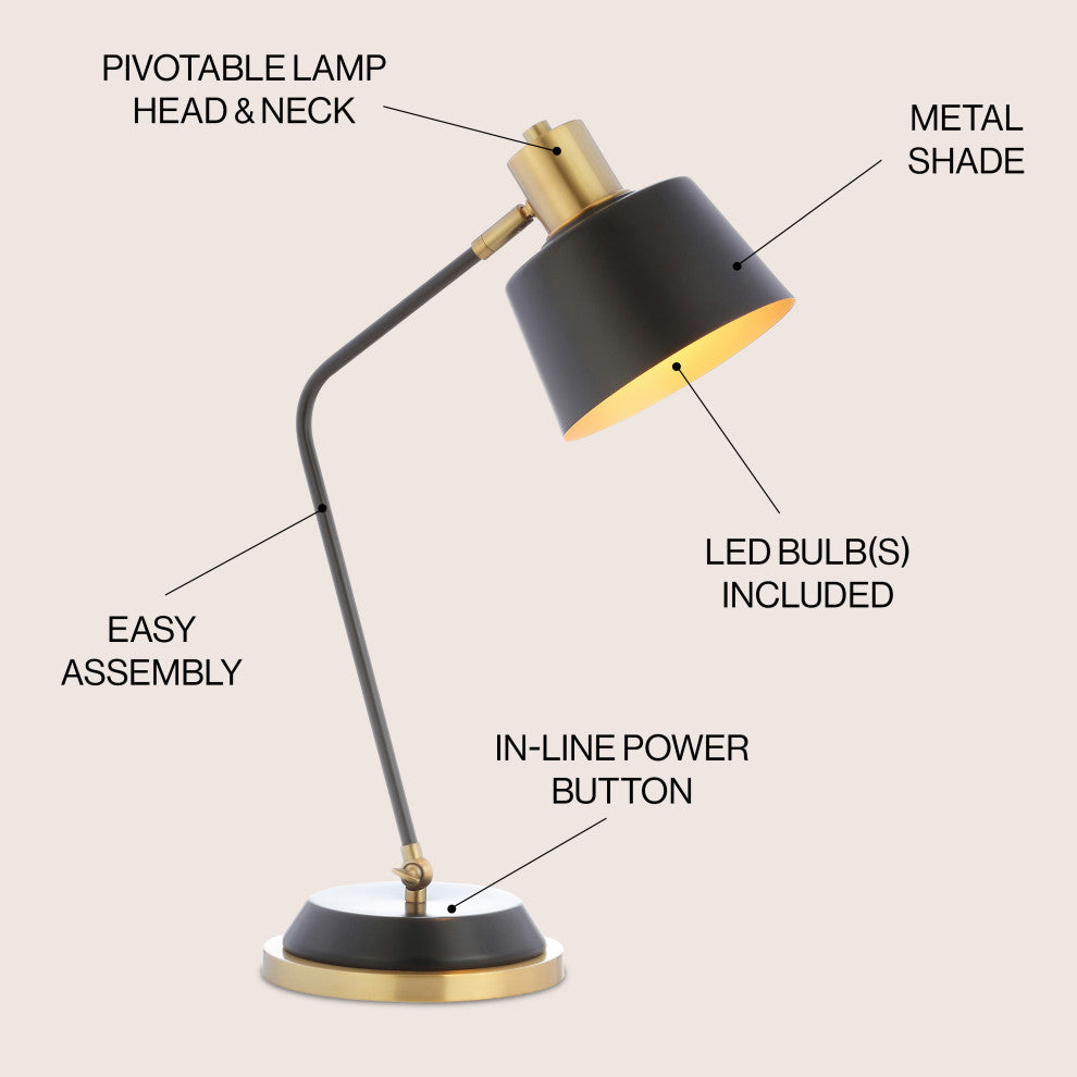 Rochelle Metal LED Task Lamp