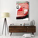 "1964 Ford GT40 Front Detail Watercolor" Fine Art Print