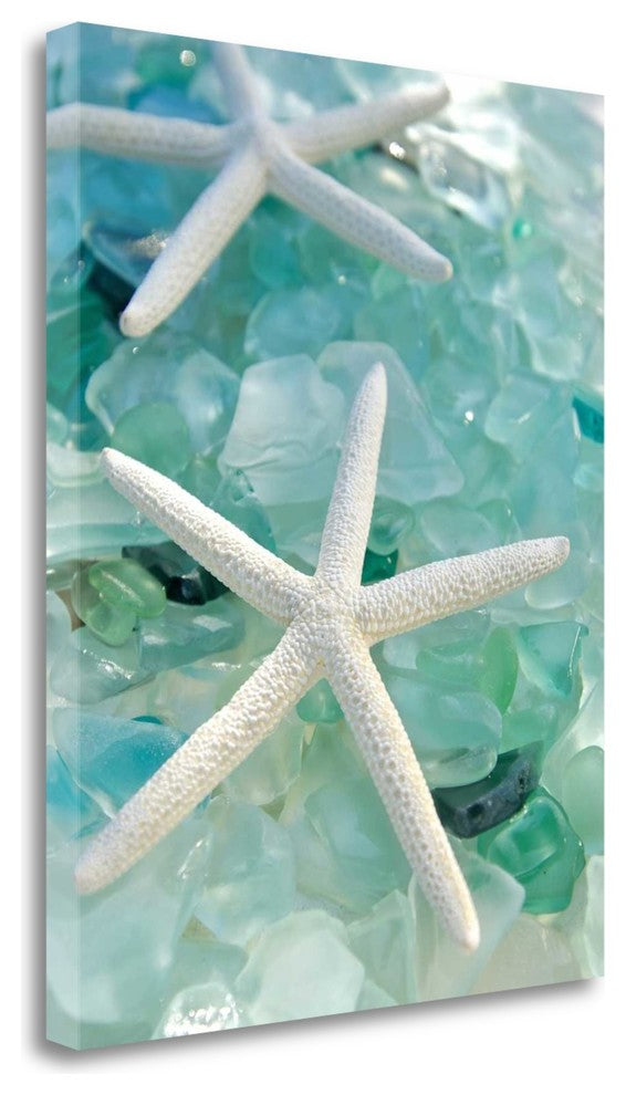 "Seaglass 1" By Alan Blaustein,Ready to Hang Giclee Print on Gallery Wrap Canvas