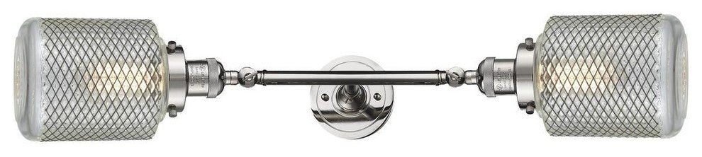 Innovations Lighting 208L-Pn-G262-Led 2 Light Adjustable Vanity Light