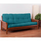 Blazing Needles Vitality 5" Microsuede Full Futon Mattress, Aqua Blue
