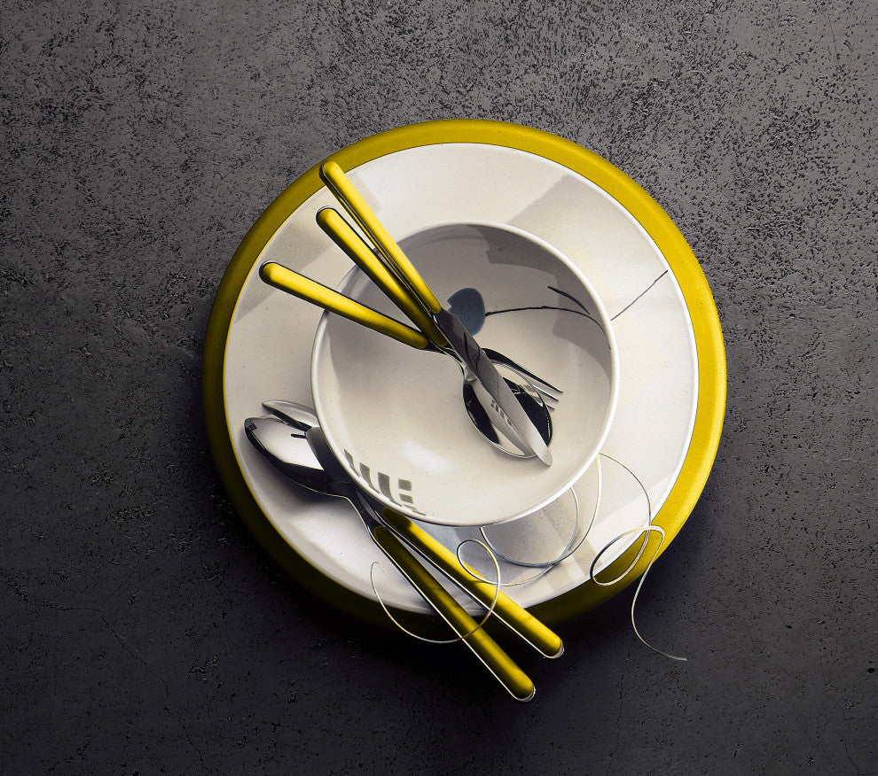 Fantasia Flatware Set, Sunflower, 20 Pcs.