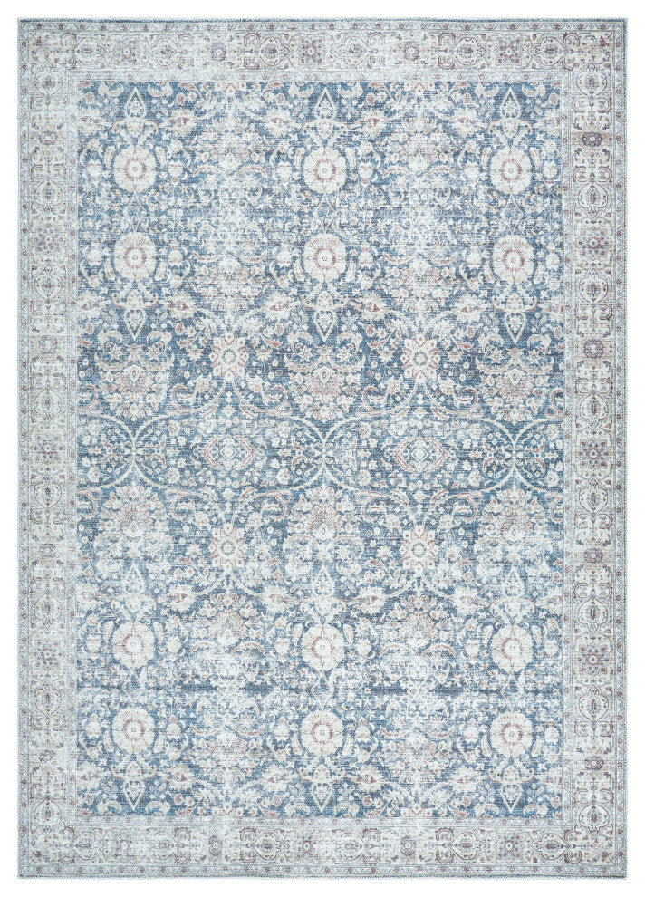 Livabliss Mary VVMR-2300 Black Machine Woven Rug, 2'7"x7'3"