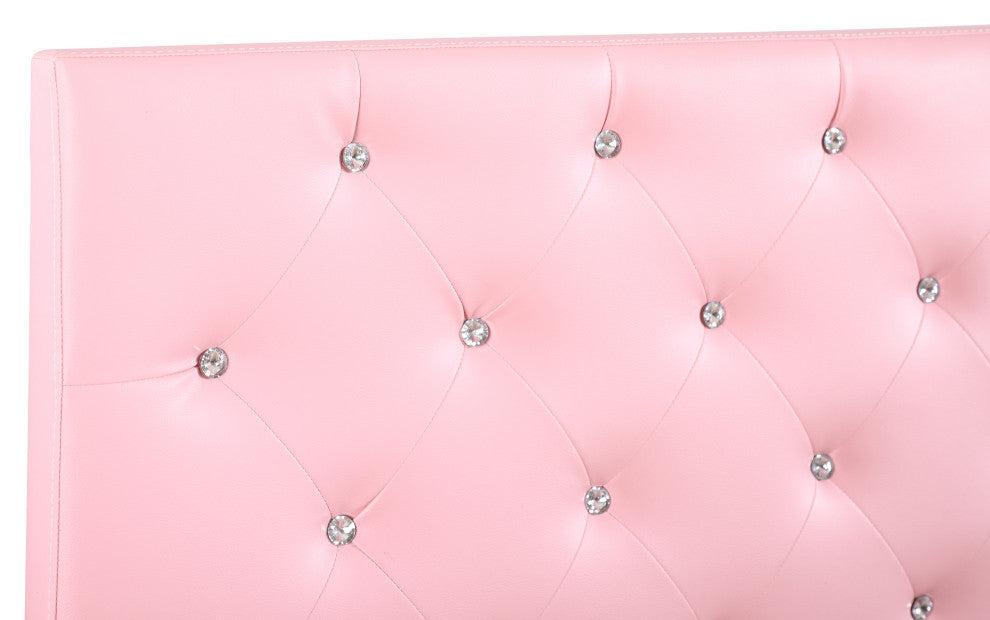 Novo 2 Headboard, Pink, Full