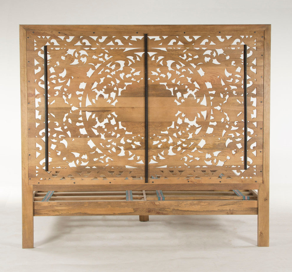 Haveli Mango Wood King Bed