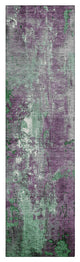Machine Washable Indoor/Outdoor Chantille ACN1870 Emerald 2'3" x 7'6" Runner Rug