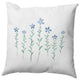 Periwinkle Outdoor Pillow, Blue, 20"x20"
