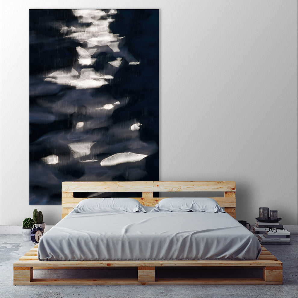 "Black Water I" Fine Art Canvas Print, 48"x72"