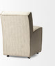 Damon Fully Upholstered Dining Chair, Set of 2, Cream