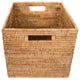 Artifacts Rattan Storage Box Letter File Organizer, Honey Brown