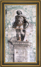 Domenico Ghirlandaio David Framed Premium Canvas Print, 14"x28"