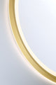 Artell Square Mirror - 32" x 32", Brushed Gold