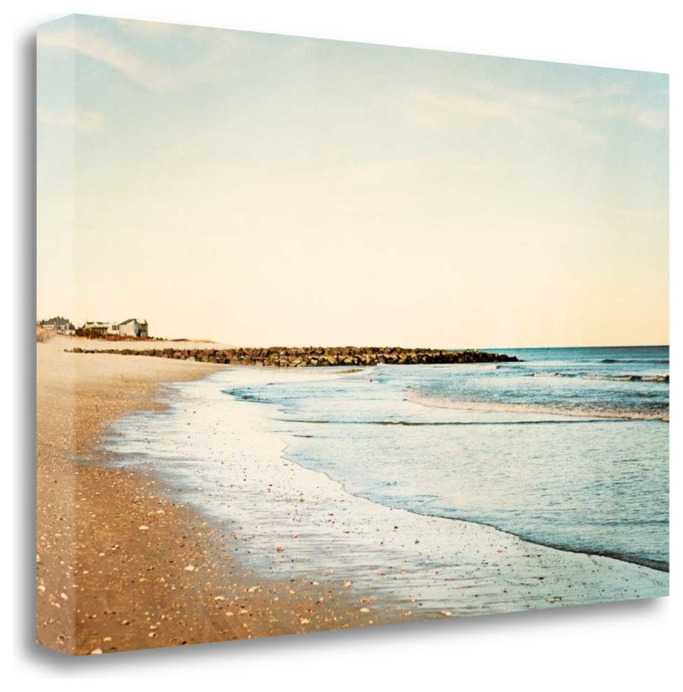 "Walking On The Coast" By Carolyn Cochrane, Giclee Print on Gallery Wrap Canvas