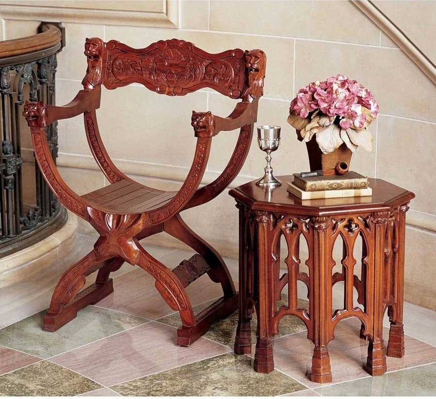 Medieval Cross Frame Chair