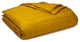 PUFF Packable Down Alternative Indoor/Outdoor Water Resistant Blanket , Gold, Ki