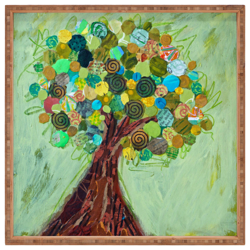 Elizabeth St Hilaire Nelson Spring Tree Square Tray