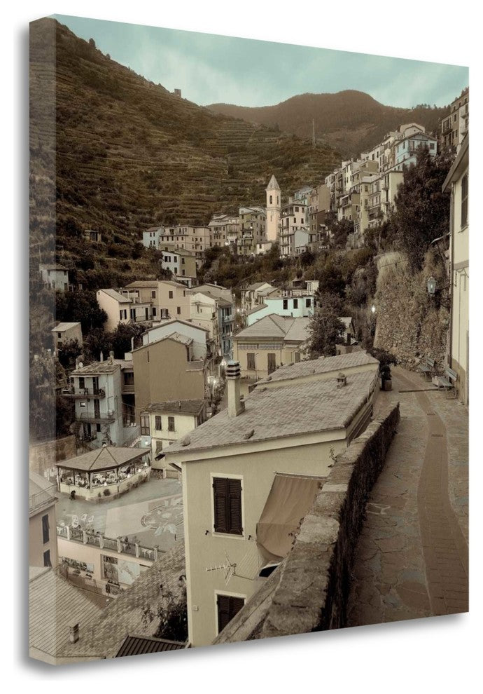 "Liguria - 5" By Alan Blaustein, Giclee Print on Gallery Wrap Canvas