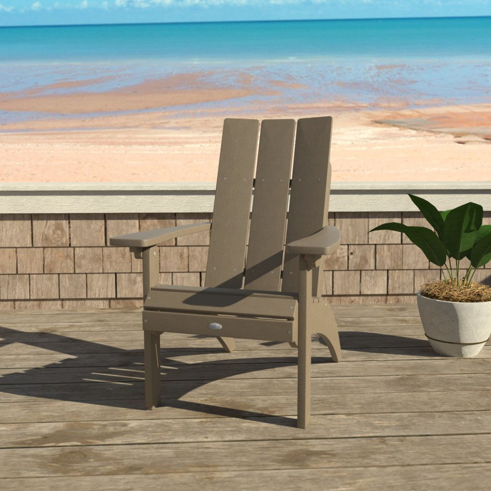 Corolla Comfort Height Adirondack Chair, Cabana Tan