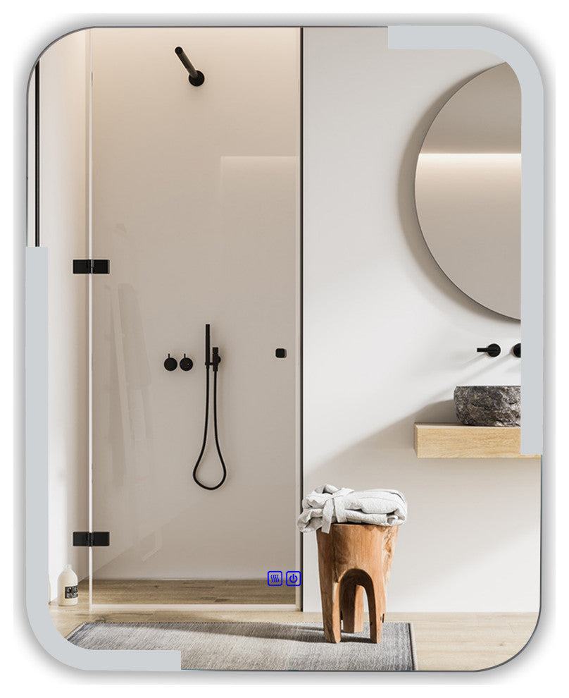 CHLOE Lighting LUMINOSITY Rectangular TouchScreen LED Mirror